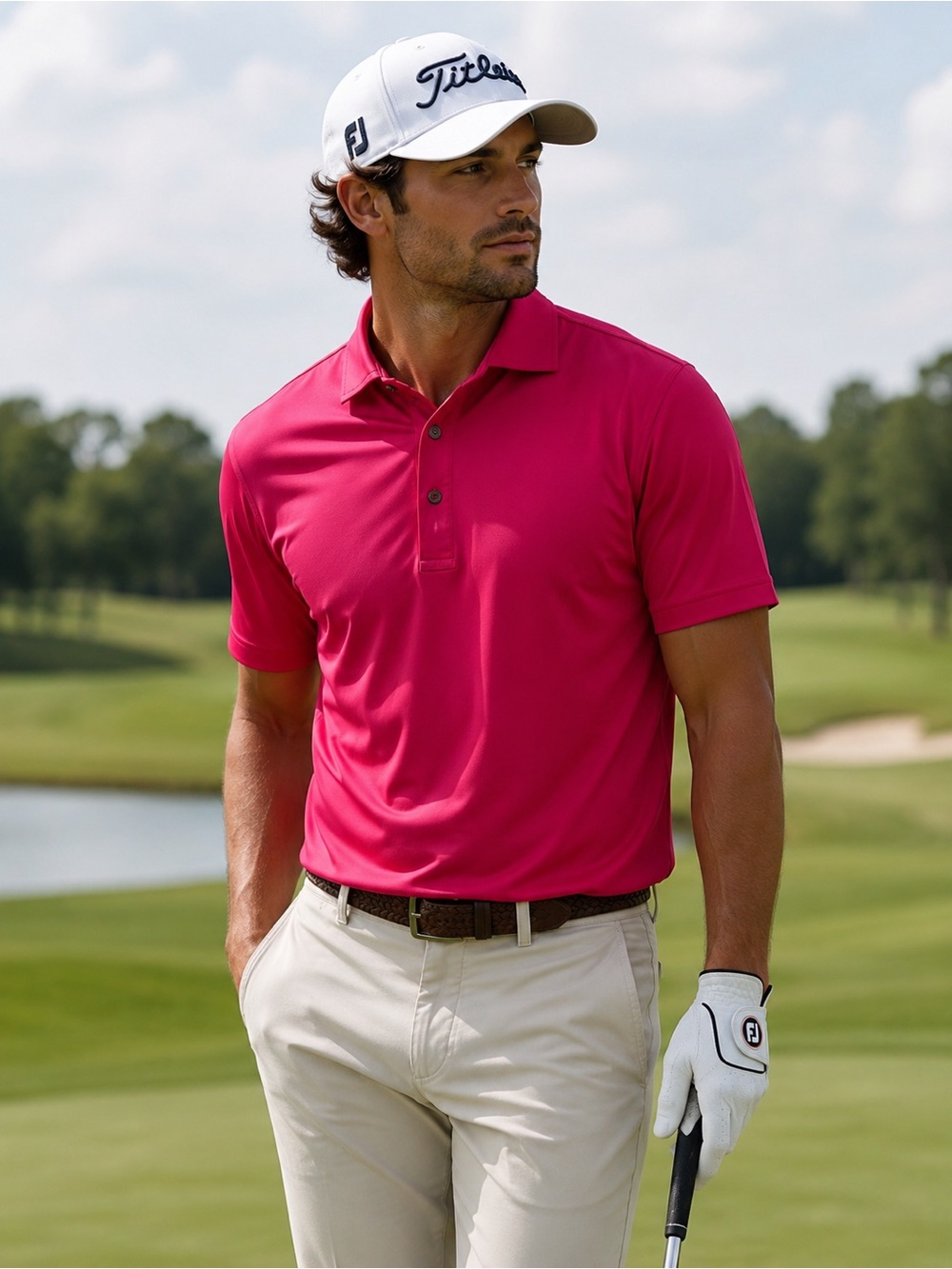Bobby Jones Medium X-H2O Premium Golf Shirt